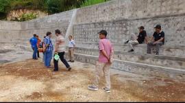 Monev Kegiatan Talud Lapangan Sepak Bola PKTD Tahun 2025